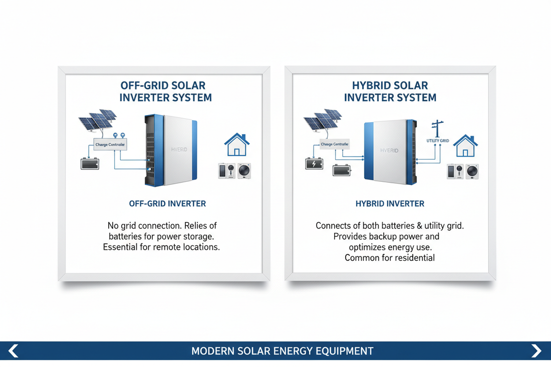 Off-Grid vs Hybrid Inverters: Which One Is Right for You?